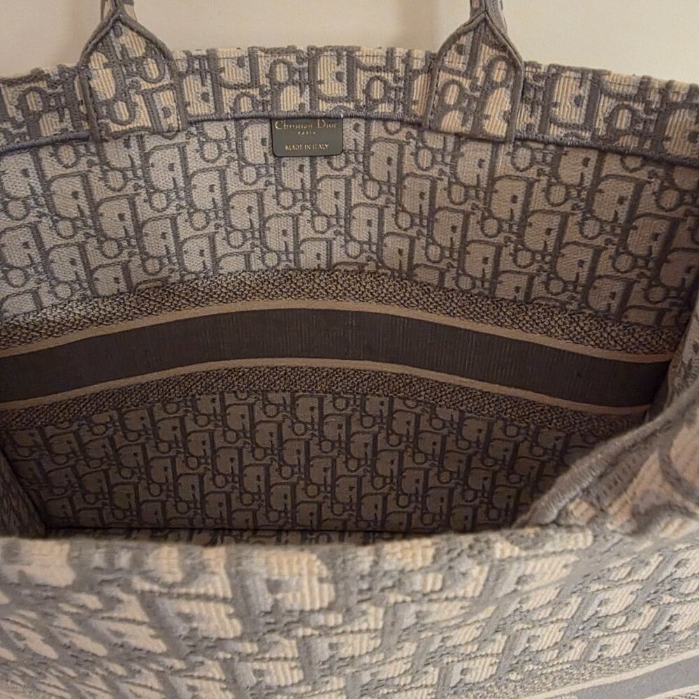 Authentic Christian Dior Book Tote - Picture 4 of 9